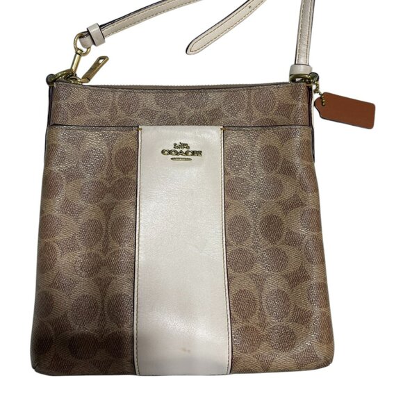 Coach Kitt Messenger Crossbody In Colorblock Signature Canvas - Picture 4 of 12